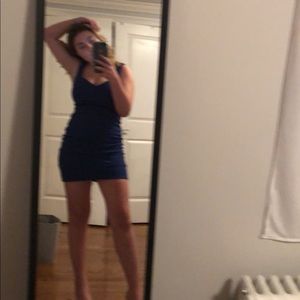 Blue homecoming dress